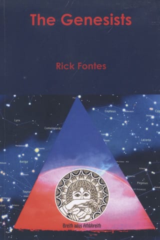The Genesis book cover with celestial design